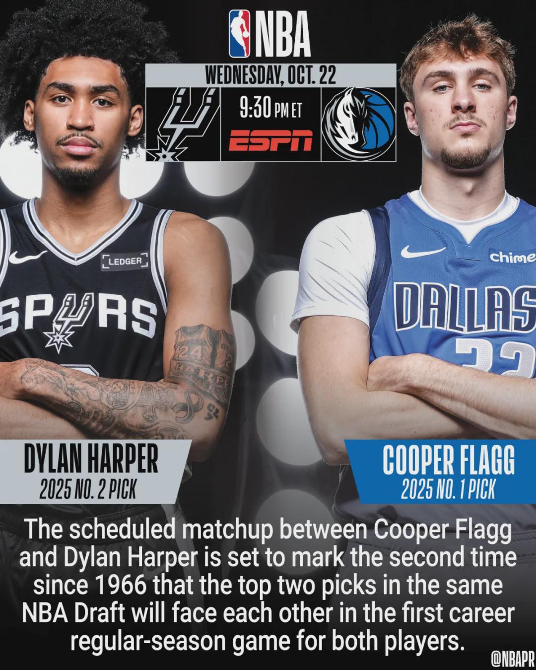 NBA新赛季赛程正式出炉 弗拉格与哈珀上演新秀巅峰对决